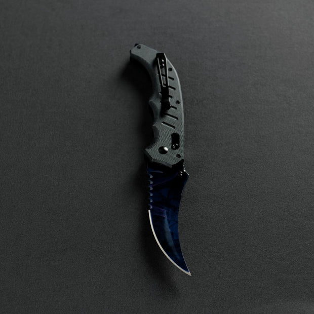 Doppler Phase 2 Flip Knife-Real Video Game Knife Skins-Elemental Knives