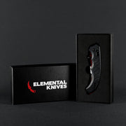 Crimson Web Flip Knife-Real Video Game Knife Skins-Elemental Knives
