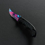 Galaxy Flip Knife-Real Video Game Knife Skins-Elemental Knives