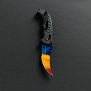 Marble Fade Flip Knife-Real Video Game Knife Skins-Elemental Knives