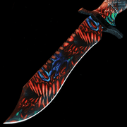 Hyper Beast© Hydro Bowie Knife Elemental Knives Bowie Knife Skins