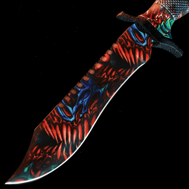 Hyper Beast© Hydro Bowie Knife Elemental Knives Bowie Knife Skins