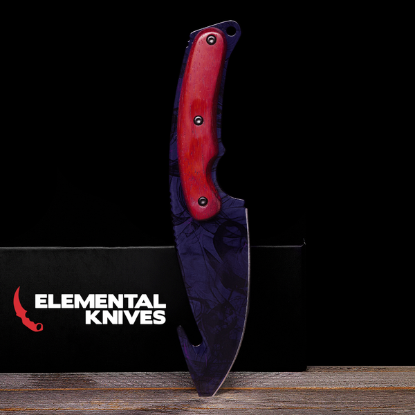 Black Pearl Gut Knife-Real Video Game Knife Skins-Elemental Knives