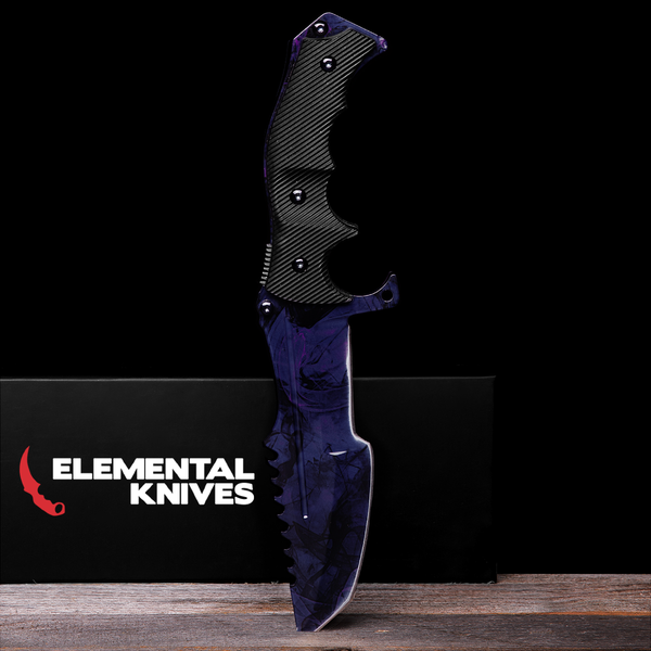 Black Pearl Huntsman Knife-Real Video Game Knife Skins-Elemental Knives