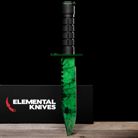 Gamma Phase 2 M9 Bayonet-Real Video Game Knife Skins-Elemental Knives