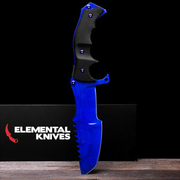 Sapphire Huntsman Knife-Real Video Game Knife Skins-Elemental Knives